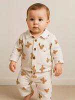 پیراهن شلوار تدی نونای