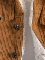 جاکت تدی زمستانی قهوه ای