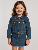 کت و دامن جین مینیمال دخترانه